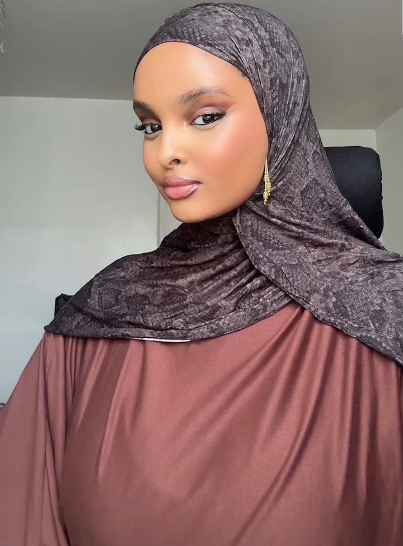 Serpent Jersey Hijab