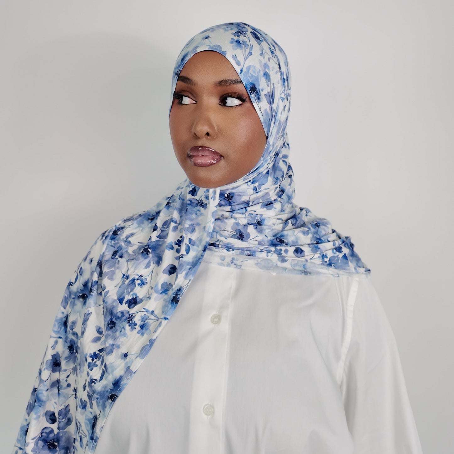 Azure Jersey Hijab