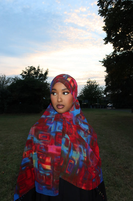 Mosaic Premium Chiffon