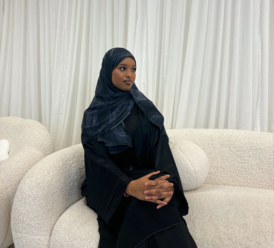 Stone premium chiffon hijab