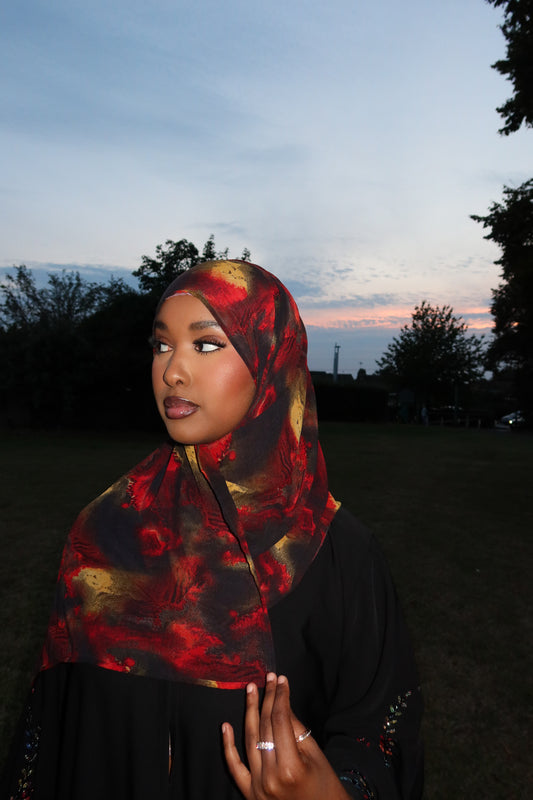 Lava Premium Chiffon Hijab