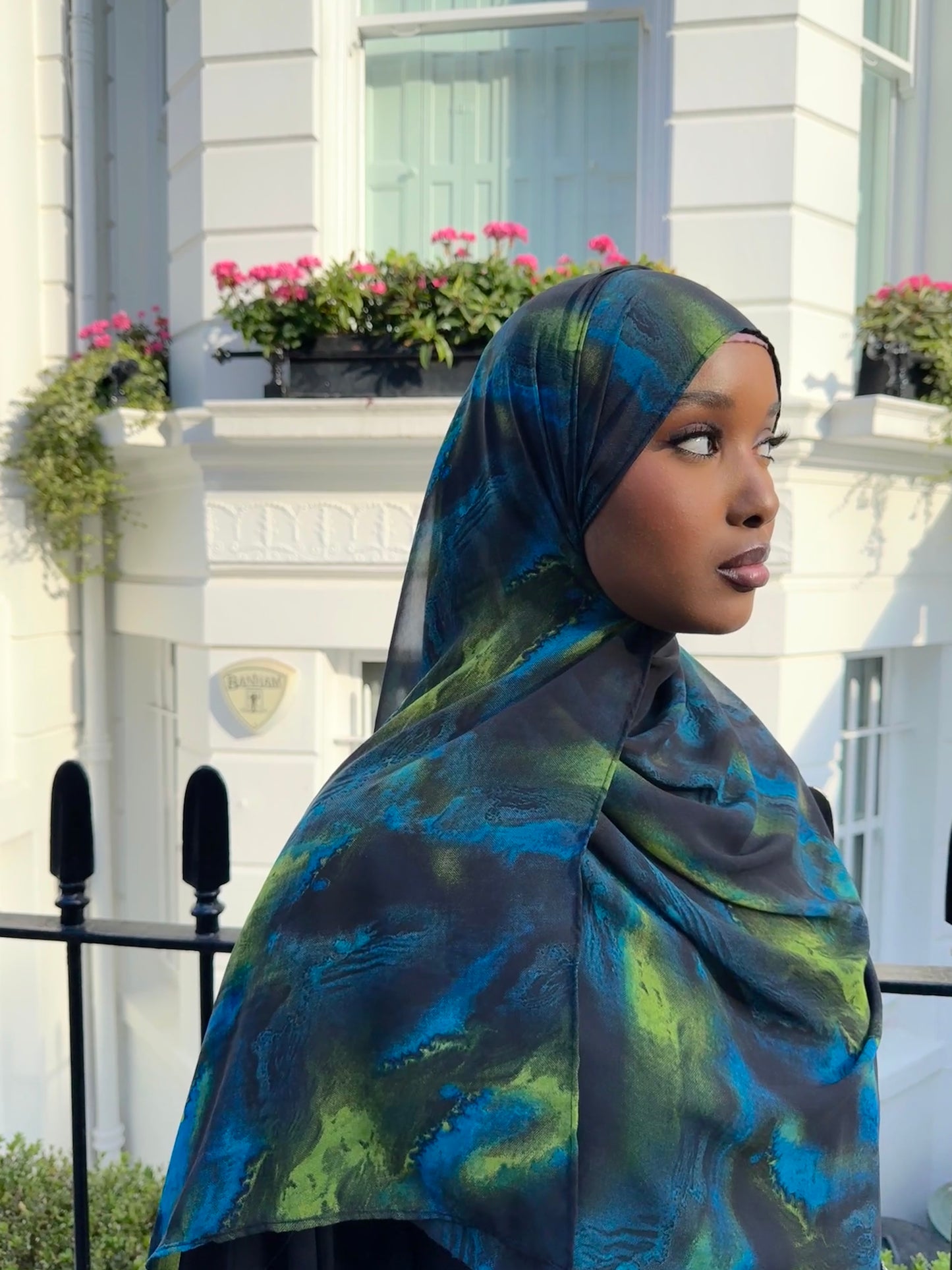 Northern Lights Premium Chiffon