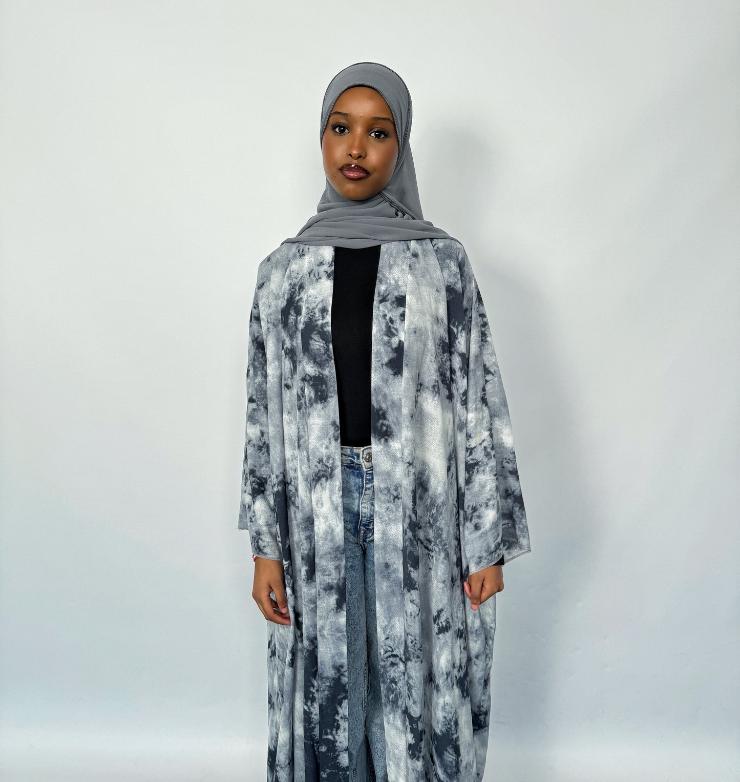 Storm Open Batwing Abaya