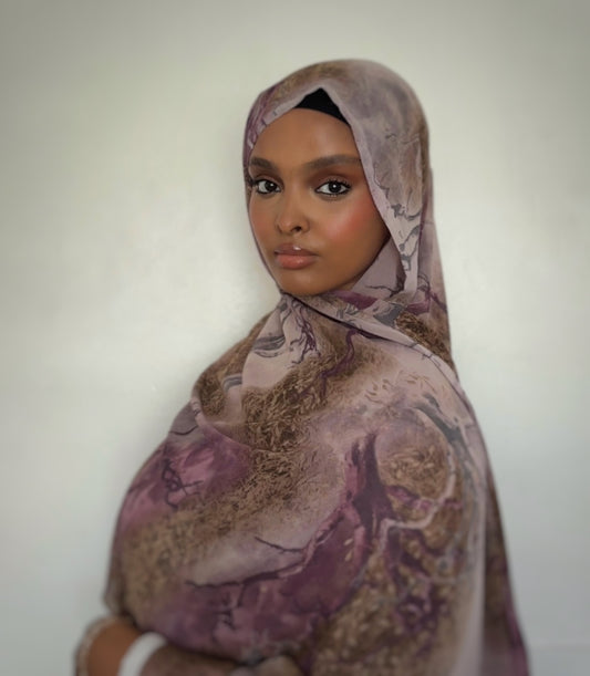 Lilac Premium Chiffon