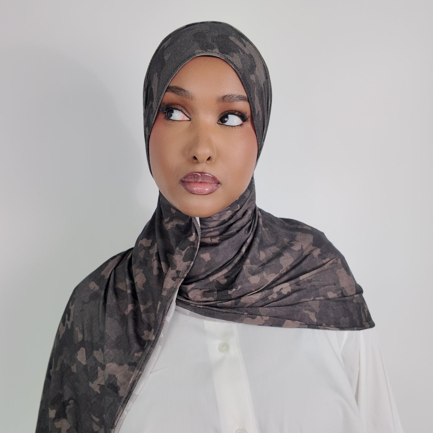 Camo Jersey Hijab