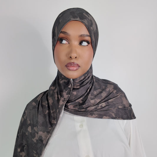 Camo Jersey Hijab