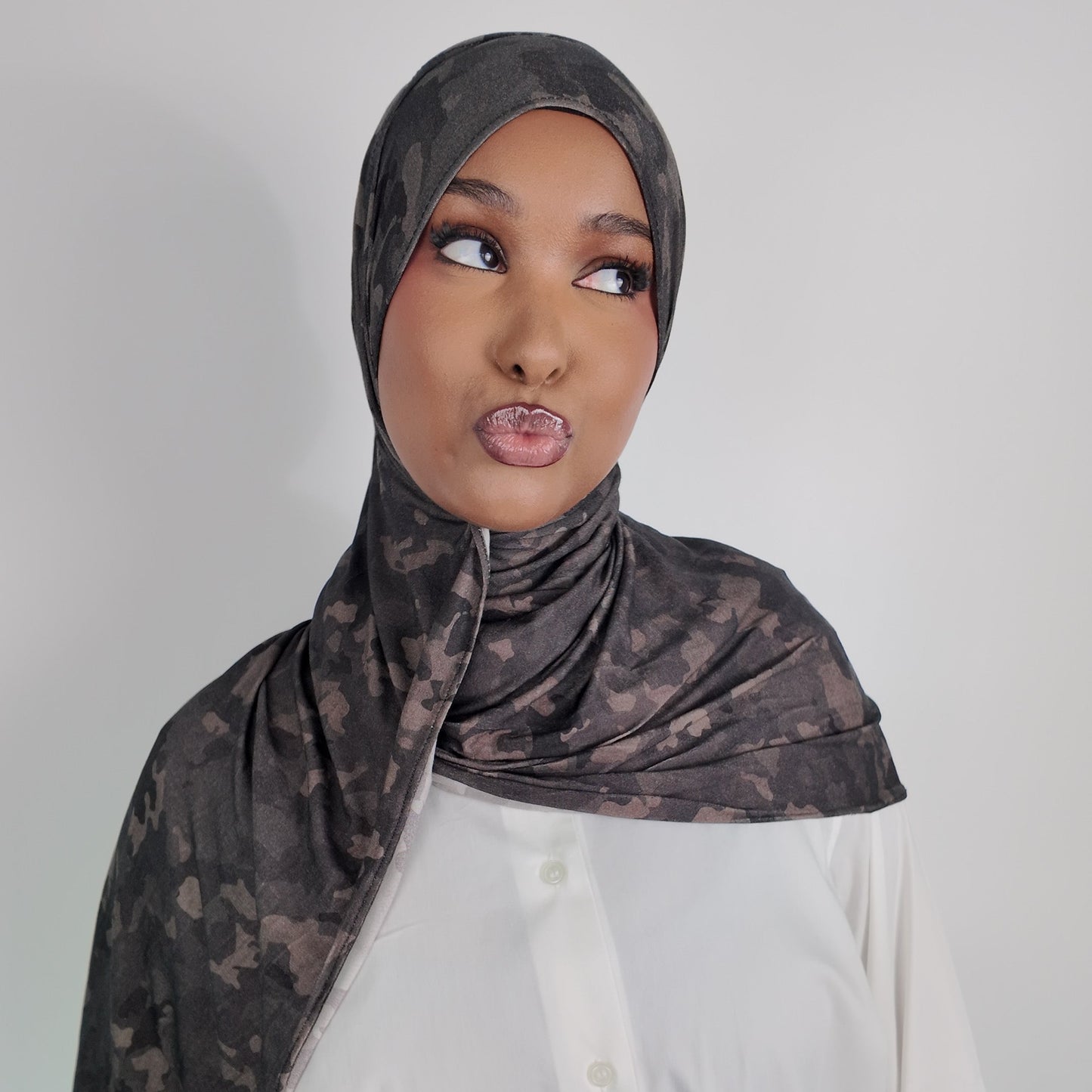 Camo Jersey Hijab