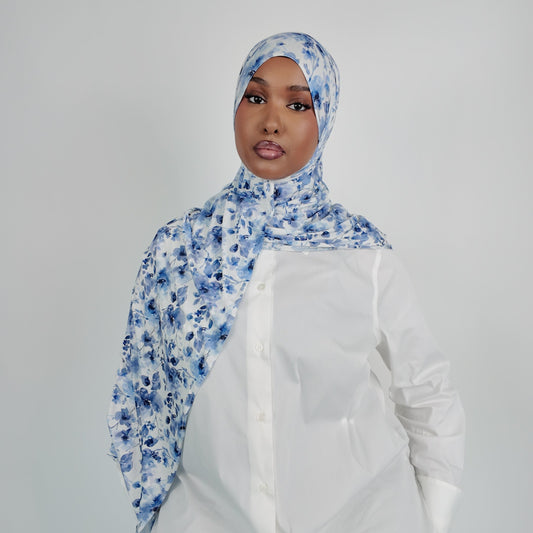 Azure Jersey Hijab